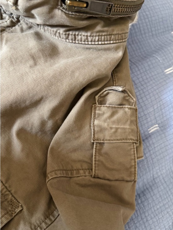 Men's Olive Field Jacket military look - Picture 7 of 9